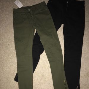 2 pairs skinnies - sold together